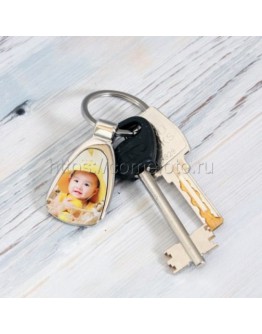 Брелок металлический: Треугольник 